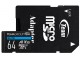 TeamGroup MICRO SDXC 64GB ELITE, UHS-I U3 V30 A1, 100/50MB/s +SD Adapter TEAUSDX64GIV30A103 slika 6