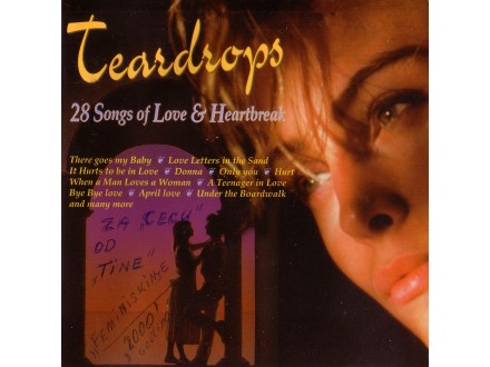 Teardrops - 28 Love Songs of Love & Heartbreak 2xCD