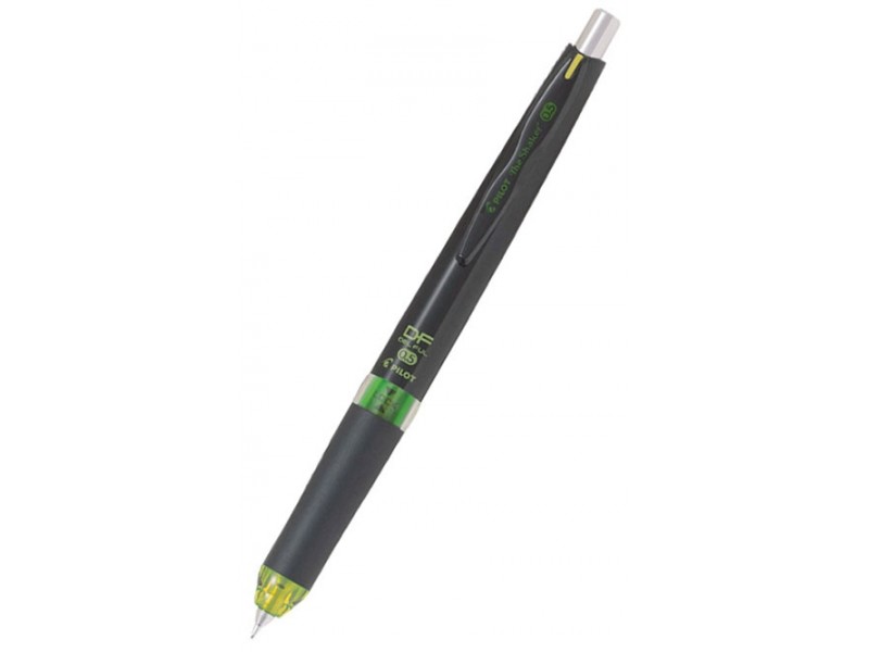 Tehnička olovka DF The Shaker 0,5 mm - zelena - Pilot