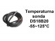 Temperaturna sonda sa senzorom DS18B20 - vodootporna 3m slika 1