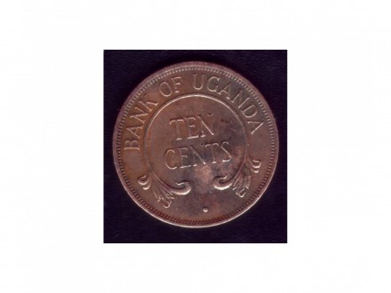 Ten Cents 1966 Godina UGANDA