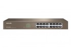 Tenda TEG1016D LAN 16-Port 10/100/1000M Base-T Ethernet ports(MDI/MDIX) Desk or rack mount(alt=G1016