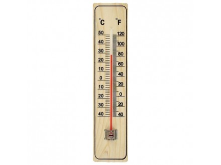 Termometar kućni - drveni