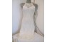 Terranova bela cipkana korset haljina S slika 1