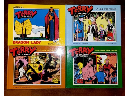 Terry and the pirates 1-4 - Milton Caniff