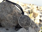 Tetragram amulet ogrlica,Pentagram zvezda talisman mali