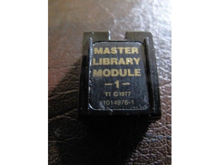 Texas Instruments -Master Library Module 1 za TI58/TI59