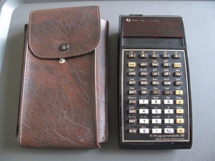 Texas Instruments TI-58 - NEISPRAVAN stari kalkulator