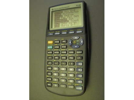 Texas Instruments TI-83 grafički kalkulator