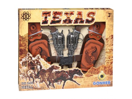 Texas set sa dva pištolja na kapisle