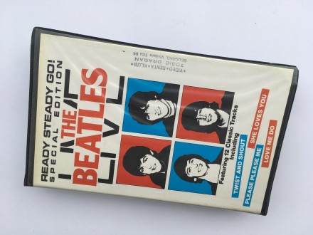 The BEATLES live - original VHS - Jugoton