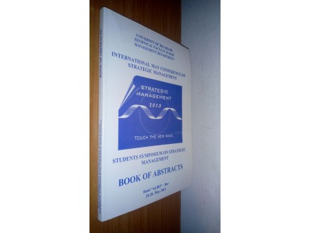 The Book of Abstracts - Strategic management