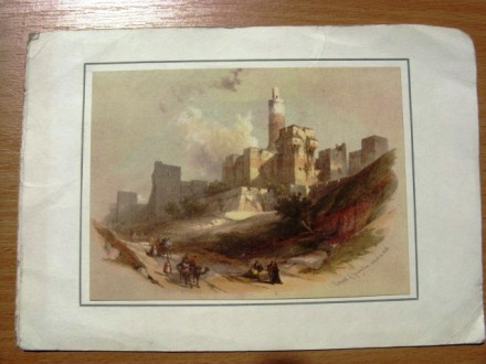 The Citadel of Jerusalem in 1839