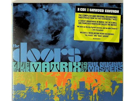 The Doors - Live At The Matrix 1967, 3CD, Novo