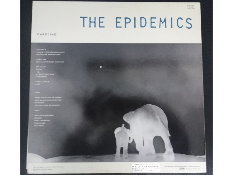 The Epidemics - The Epidemics LP ( ECM Records, 1986)