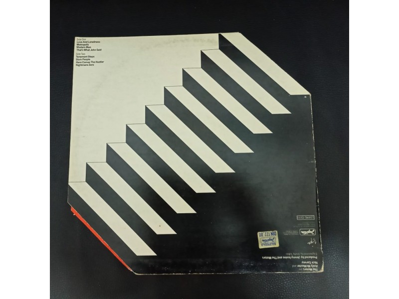 The Motors - Tenement Steps LP (Jugoton,1981)