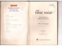 The True Sage Talks On Hassidism Bhagwan Shree Rajneesh