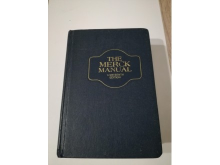 The merck manual 13th edition - 1977