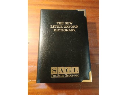 The new little Oxford dictionary