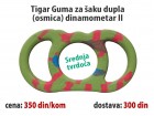 Tigar Guma za šaku dupla (osmica) dinamometar II