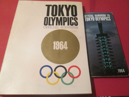 Tokyo Olympics Official Souvenir 1964 +Official Handboo