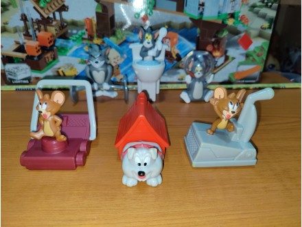 Tom i Dzeri i Spajk - 6 igračaka Tom &; Jerry