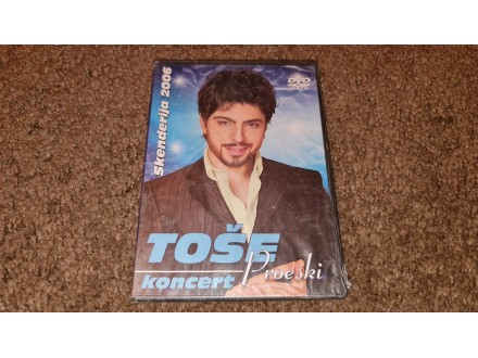 Toše Proeski - Skenderija 2006 DVD , U CELOFANU