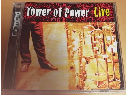 Tower Of Power ‎– Soul Vaccination: Live (CD)