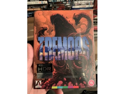 Tremors limited remastered edition 4k + blu ray