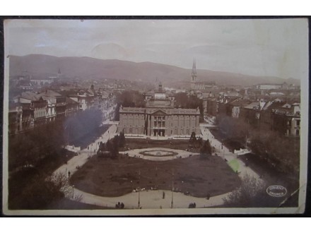 Trg Kralja Tomislava Zagreb 1930.  razglednica (1565.)