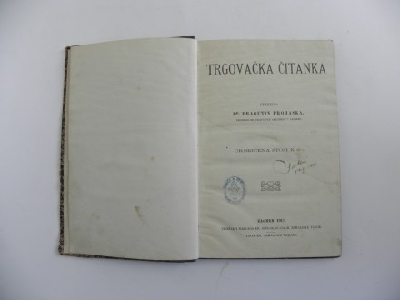 Trgovačka čitanka, 1917.god