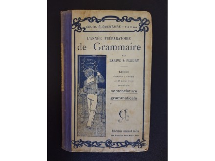 Tri antikvarna udžbenika francuskog
