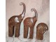 Tri slona fenomenalne dekorativne figure slika 1