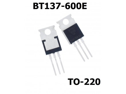 Triak BT137-600E