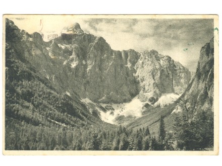 Triglav,cb razglednica,putovala,1949.