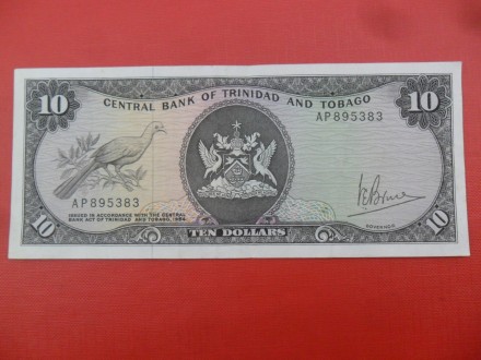 Trinidad i Tobago 10 Dollars 1977, P7833, eR