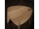 Tronožac Oak Stoličica drvena industrijski retro dizajn slika 4
