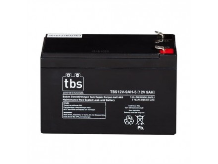 Tuncmatik TBS 12V-9AH-5 UPS Battery 2 godine garancija (5 Years Design Life)