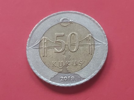Turska  - 50 kurus 2019 god