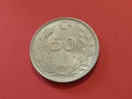 Turska  - 50 lira 1987 god