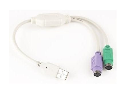 UAPS12 Gembird USB USB to 2 ports PS/2 adapter 30cm kabl