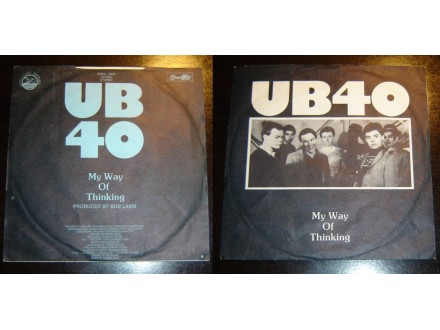 UB40 - My Way Of Thinking (singl) licenca