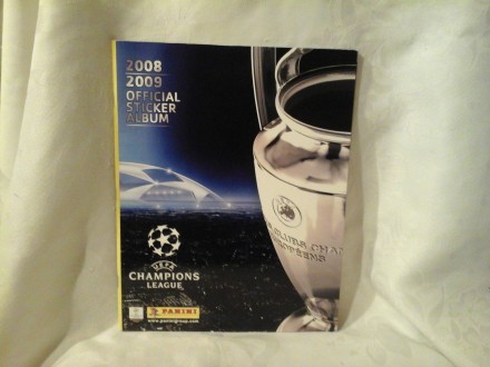UEFA Champions league 2008 2009 sticker album