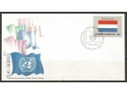 UN-New York,Zastave-Luksemburg 1980.,FDC