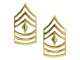 US metalne oznake - First Sergeant, Gold slika 1