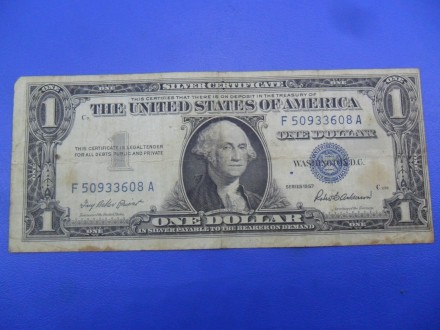 USA-Amerika 1 Dollar 1957, P6878, eR