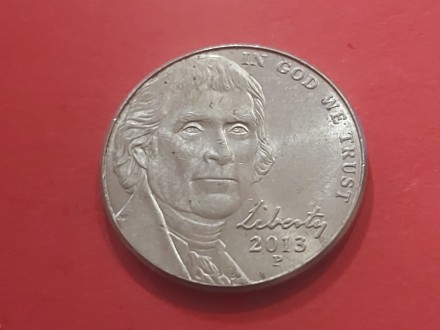 USA  - five cent 2013 god P