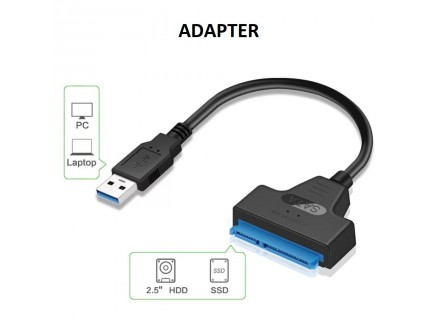 USB 3.0 adapter za povezivanje SATA HDD i SSD diskova