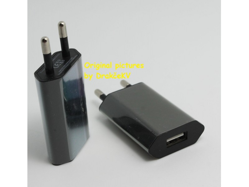 USB Punjač za mobilni telefon 1A TESTIRAN