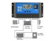 USB Solarni kontroler punjenja 30A - PWM slika 2
